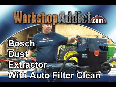 BOSCH VAC090A 9-Gallon Dust Extractor with Auto Filter Clean