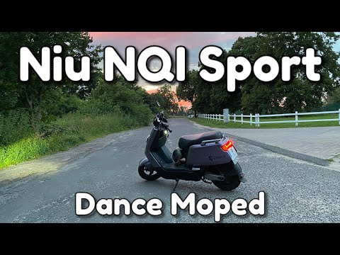 Niu NQI Sport / Dance Moped Testfahrt - Günstig E Moped Fahren