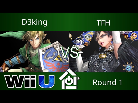 Typo House Macon 5/30/17 - D3king (Link) vs TFH (Bayonetta) - Smash 4 Round 1