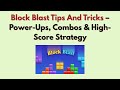 Block Blast Tips And Tricks 2026 Power Ups Combos High Score Strategy