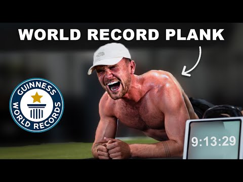 I tried the World Record Plank hold with NO Training... this is what happened!