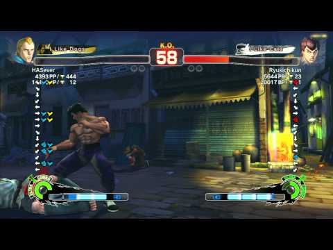HASever (Abel) vs Ryukichikun (Fei Long) - SSF4 Arcade Edition Xbox Live Ranked Match