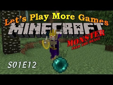 Minecraft Feed The Beast Monster S01E12 - Twilight Lich Time Lapse