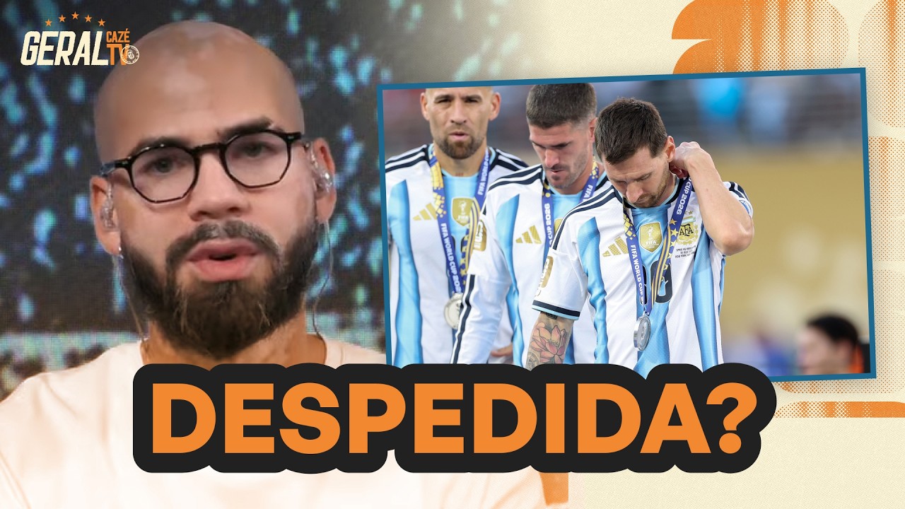 MESSI SE EMOCIONA NA PREMIAÇÃO: É O FIM DE UMA ERA? | COPAZONA