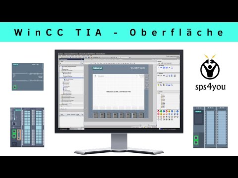 Visualisierung mit WinCC TIA Portal - Benutzeroberfläche - SPS programmieren - Kurs (Kapitel 7)