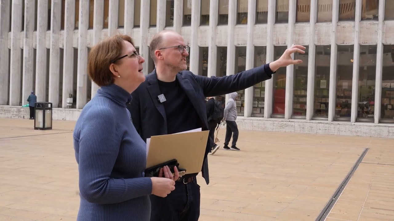 SOM's Colin Koop on Gordon Bunshaft and the Library for the Performing Arts Building