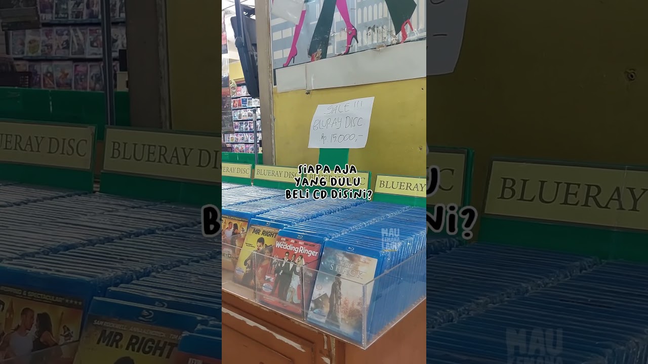 Hayo siapa yang dulu pernah beli cd/dvd disini?? #film #dvd #collector