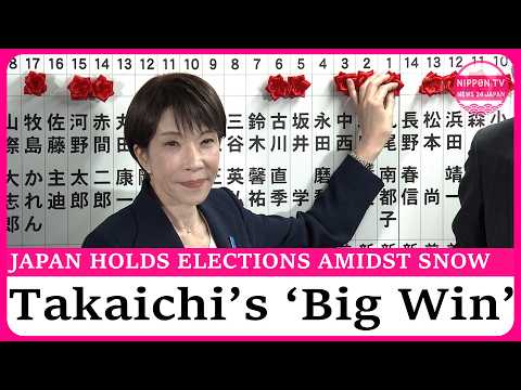 Japan Elections: PM Takaichi Sanae’s LDP wins big, secures single-party majority.
