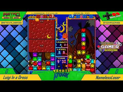 2018 TooManyGames – Tetris Attack (SNES) - Losers Finals vs Luigi in a Dress vs NamelessLoser