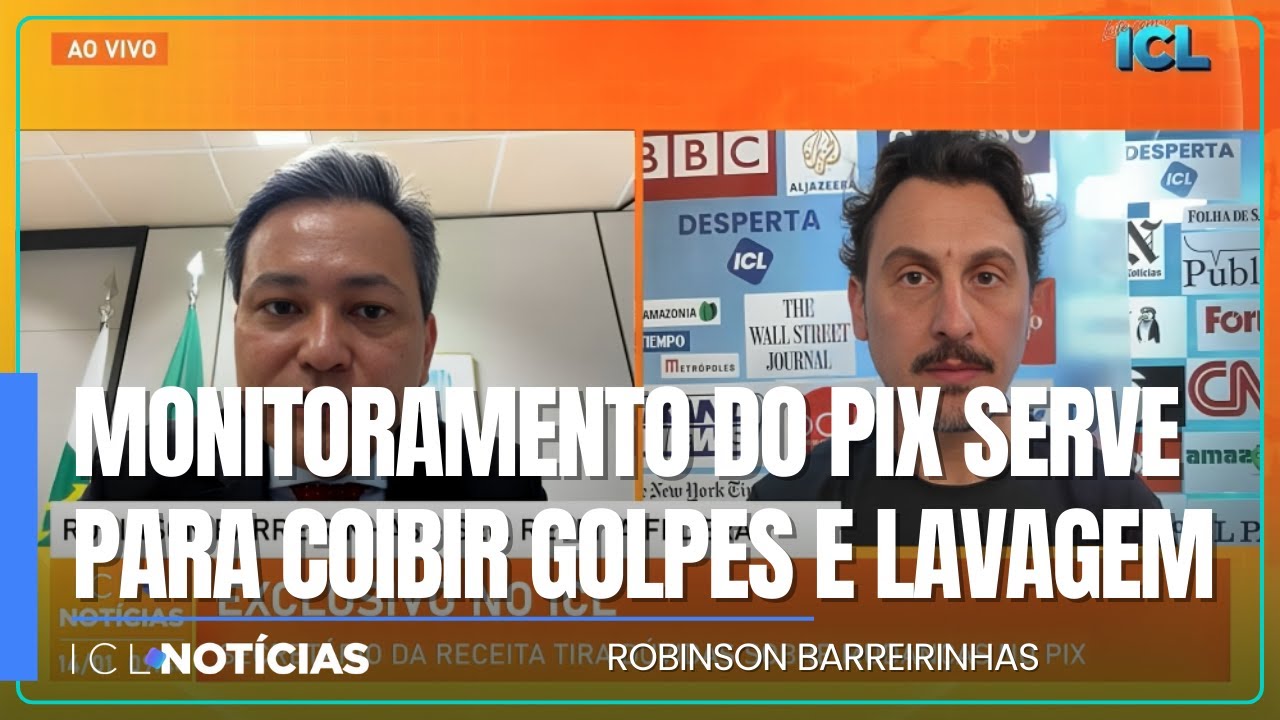 Monitoramento do Pix serve para coibir golpes e lavagem de dinheiro, explica secretário da Receita