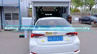 Container payment process fully automatic car wash #carwash #carcleaning  #lavad