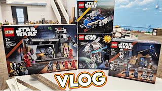 Studio Cabinets, New LEGO Star Wars Sets, Basement Plans & VLOG