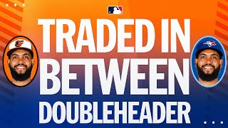 Ever see a player traded in between games of a doubleheader? 👀 It happened to Seranthony Domínguez!