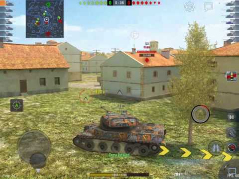 WoT Blitz AMX 50 120 with 2.4k (most of all) Damage