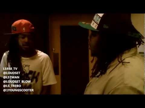 LS448 TWAN AND YOUNG SCOOTER IN THE STUDIO MAKING "WE IN THE STREETS".wmv