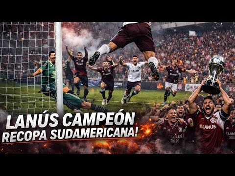 FLAMENGO 2-3 LANÚS 😱⚽ Gol al 118’ y Recopa para el Granate (4 - 2 Global) #recopasulamericana 