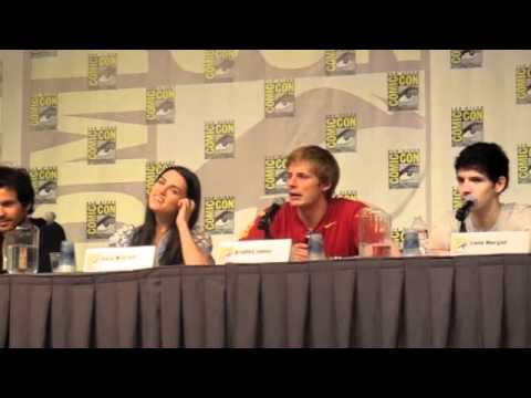 Comic Con 2011 MERLIN Panel Part IV - Happy Birthday, Awkward Kisses, and Merlin Kicking Tail