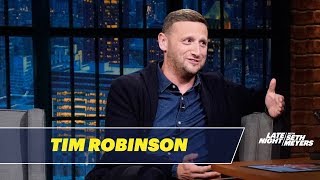 Tim Robinson Shares His Daughter&#39;s Advice for Kids Who Are Running Late to School