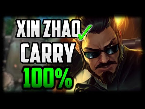 WHEN ALL LANES ARE LOSING - IGNITE SMITE Xin Zhao Jungle Commentary Guide - League of Legends