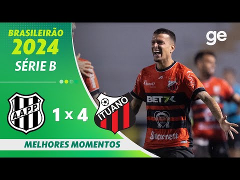 Gols e lances de Ponte Preta x Ituano