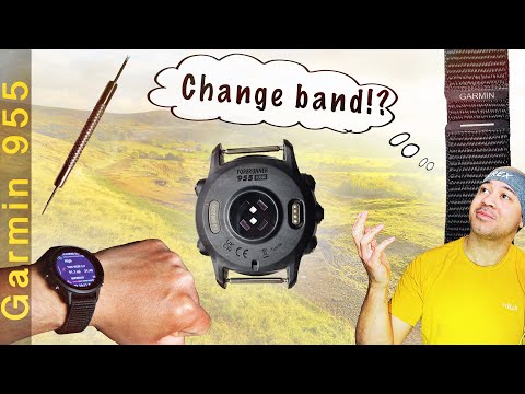 Garmin Forerunner | HOW TO change watch strap (22mm) | In Depth step by step  | Enduro Nylon band