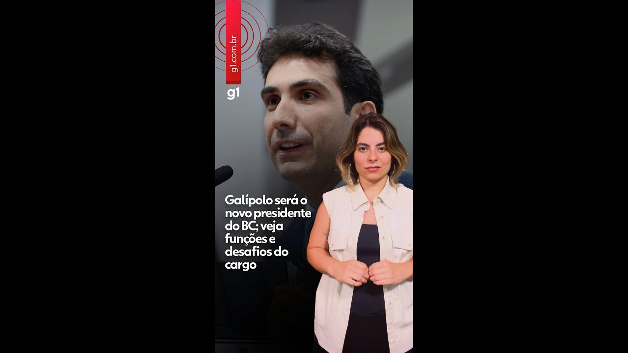 Galípolo no BC: entenda os desafios do próximo presidente do Banco Central | #g1