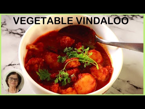 Vegetable Vindaloo / Mix Vegetable Curry Recipe / Easy Goan Curry with Mixed Vegetables