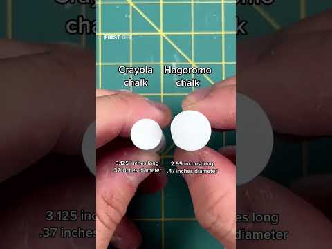 The legendary Japanese chalk vs Crayola 🧑‍🏫Link in comments #hagaromo #amazonfinds #fulltouchchalk