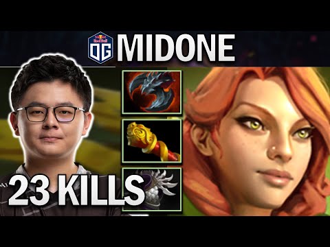 OG.MIDONE WINDRANGER WITH 23 KILLS - DOTA 2 7.25 GAMEPLAY