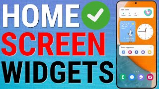 How To Add Widgets To Samsung Phones Home Screen