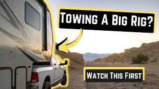 Fifth Wheel Toy Hauler Towing Tips (RV Towing Tips)