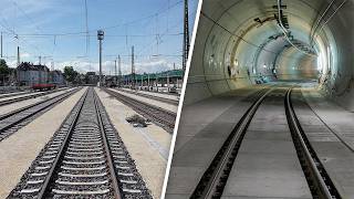 Was liegt unter den Schienen von Stuttgart 21? Feste Fahrbahn und Schotterbau
