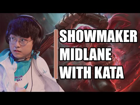 Showmaker shows how to WIN as KATARINA?! Showmaker Mid Lane Analyze | Paxii