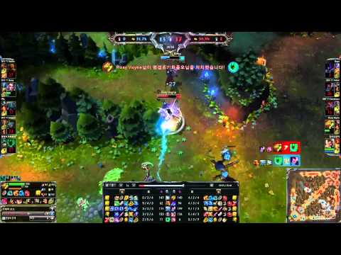 SKT T1 Faker Yasuo vs Fizz [Challenger Ranked solo queue mid]