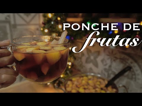 ⭐ Prepara este PONCHE DE FRUTAS NAVIDEÑO tradicional  | FonQui