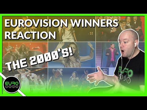 EUROVISION WINNERS REACTION: THE 2000's! | ANDY REACTS!