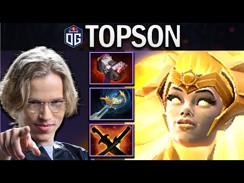 OG.TOPSON DAWNBREAKER - IMBA MIDLANER - DOTA 2 7.29 GAMEPLAY