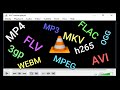 How To Convert Video Files In VLC Media Player MP4 3GP FLV MP3 FLAC WAV And Many More