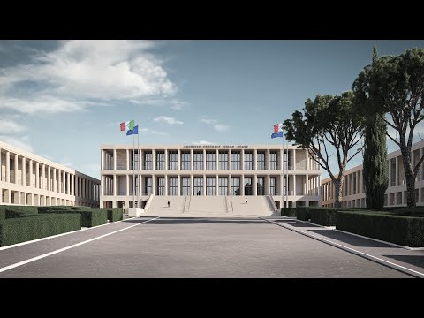 Archivio Centrale dello Stato, Roma | CGI Video and 3D Animations by Albero Architetture.