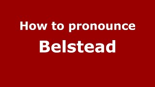 How to pronounce Belstead