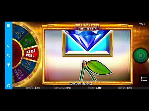 1 Ultra Reel Spin in Hot Spin Deluxe auf 20 Cent