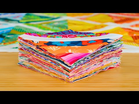 I Turned My Scraps into a Jaw-Dropping Quilt!