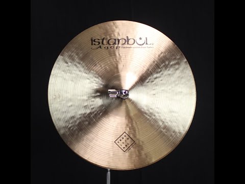 Istanbul Agop 14" Traditional Medium Hi Hats - 933g/1167g (video demo) image 2