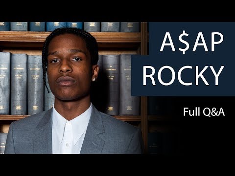 A$AP Rocky | Full Q&A | Oxford Union
