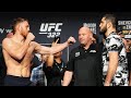 Face Off At The Weigh In VeChain UFC 322 Della Maddalena Vs Makhachev