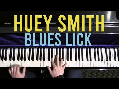 Huey Smith Awesome Blues Lick | Classic Blues Piano Sound | Jazz Piano: Short Practice Ideas