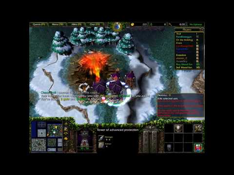 Warcraft 3 - TFT Trolls Vs. Elves #1
