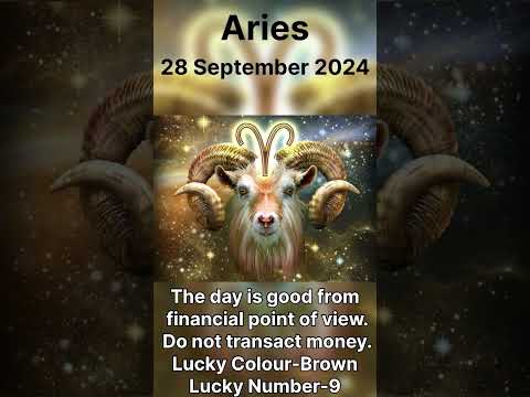 Aries-Taurus Today Horoscope | 28 September 2024 Saturday #horoscope #daily #shorts #shortsfeed