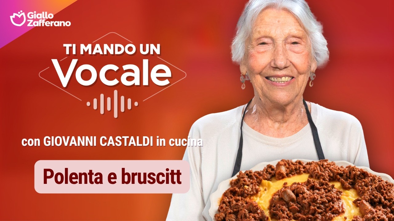 Ti mando un vocale | Polenta e bruscitt con Giovanni e Nonna Anna👵🏼❤️