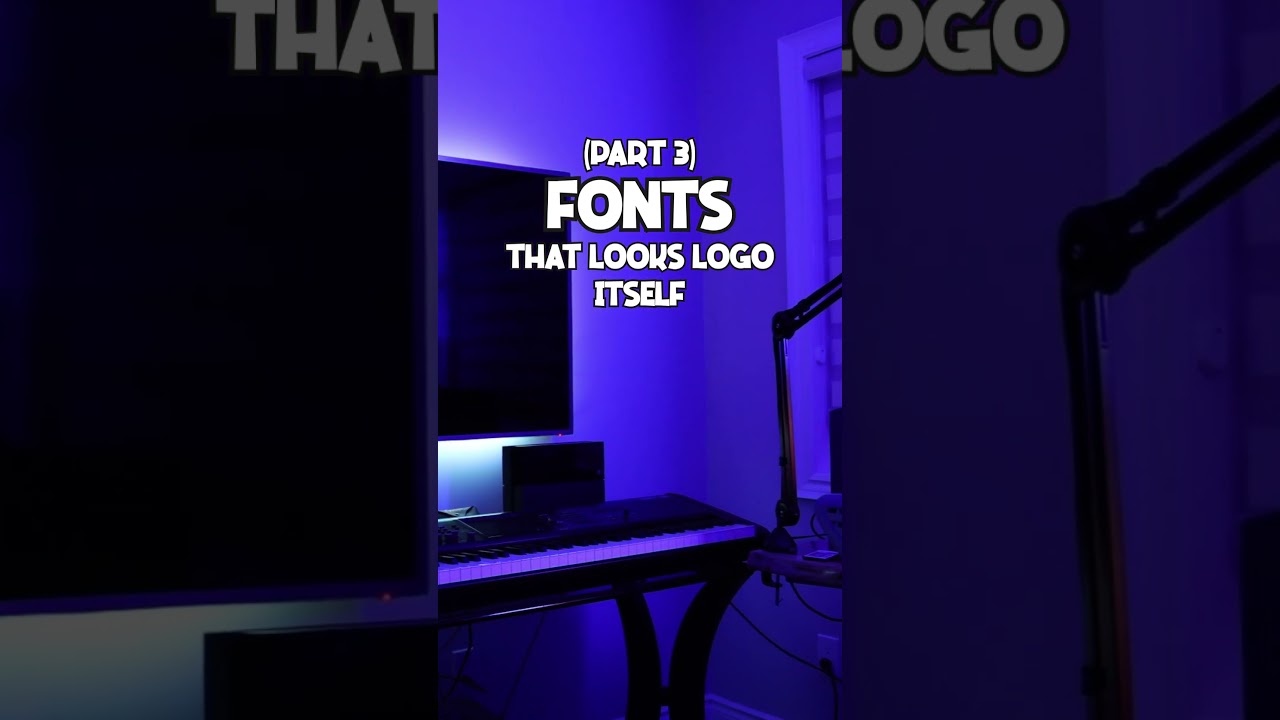 Fonts That Look Like a Logo! | Part 3 | Perfect for Branding & Figma Projects ✨ #fonts